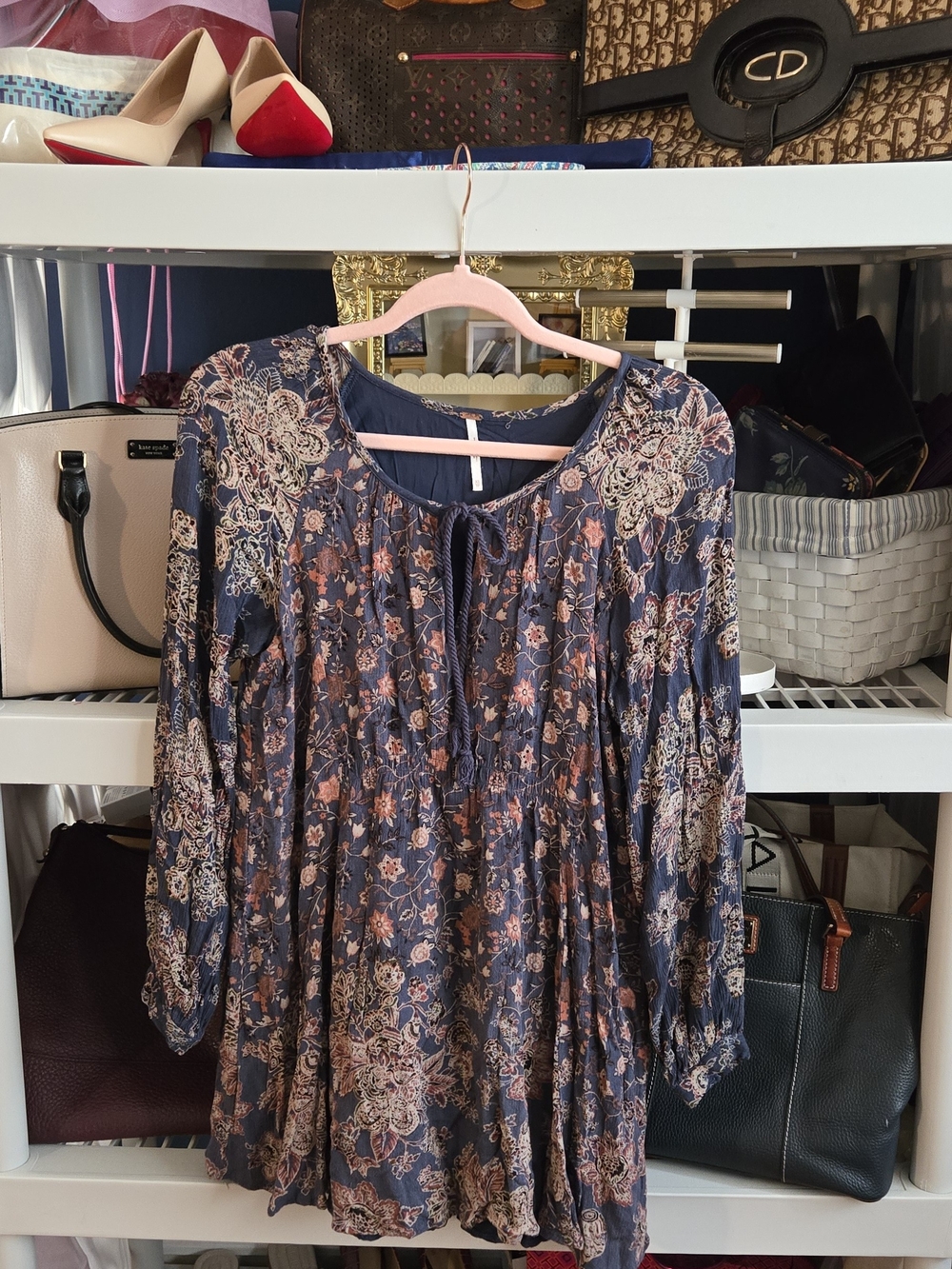 Free People Lucky Loosey Tunic Swing Dress